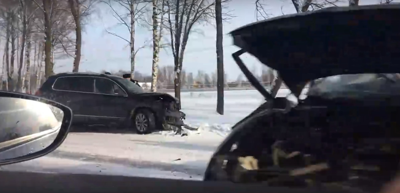 Кадр из видео очевидца в vk.com/spb_today
